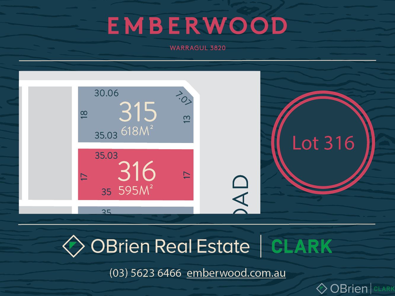 Vacant land in 316 Emberwood Road, WARRAGUL VIC, 3820