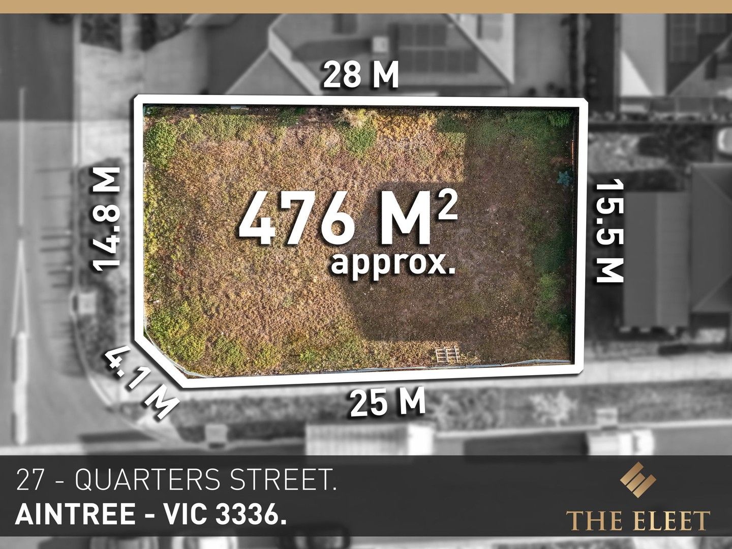 Vacant land in 27 Quarters Street, AINTREE VIC, 3336
