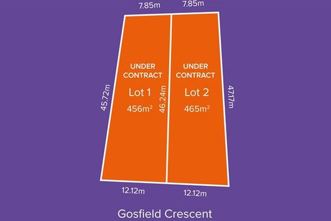 Picture of Lot 1 & 2, 7 Gosfield Crescent, HAMPSTEAD GARDENS SA 5086