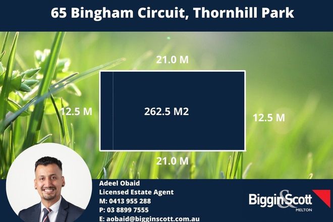 Picture of 65 Bingham Circuit, THORNHILL PARK VIC 3335