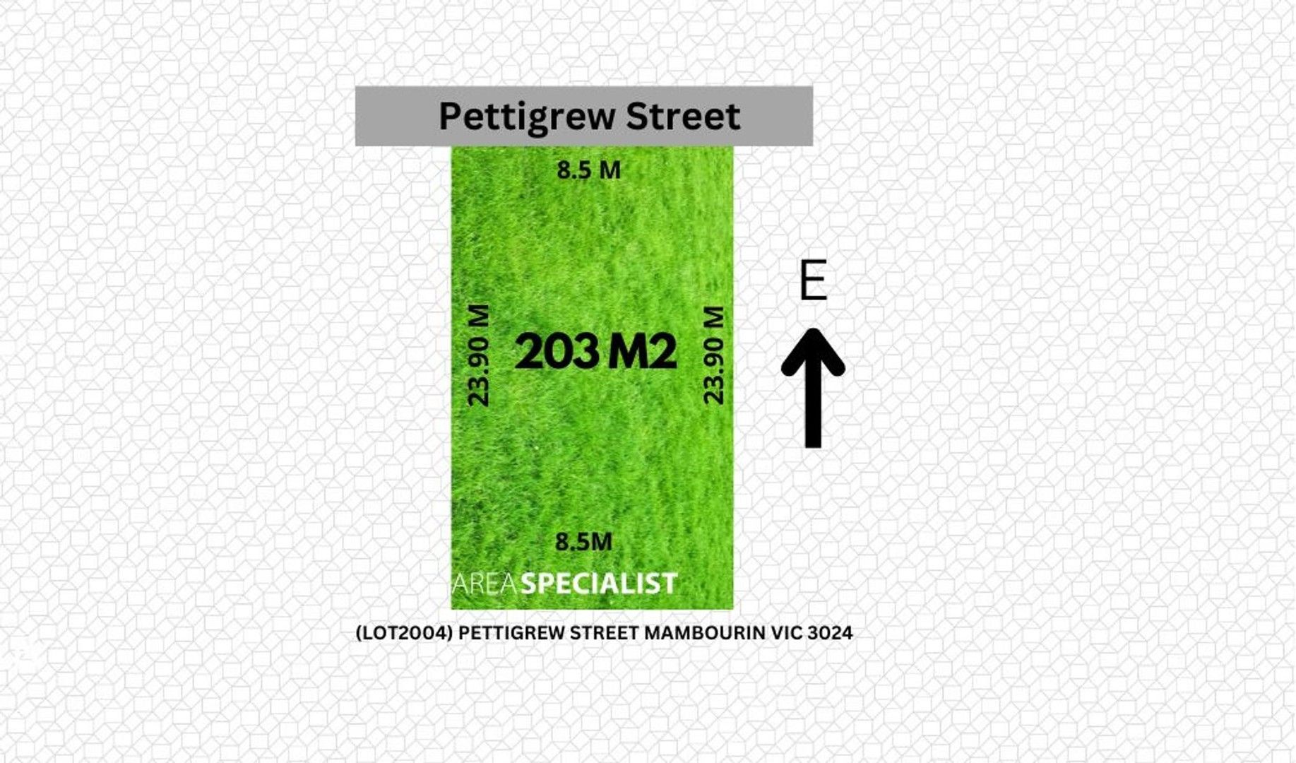 Lot 2004 Pettigrew Street, Mambourin VIC 3024, Image 0
