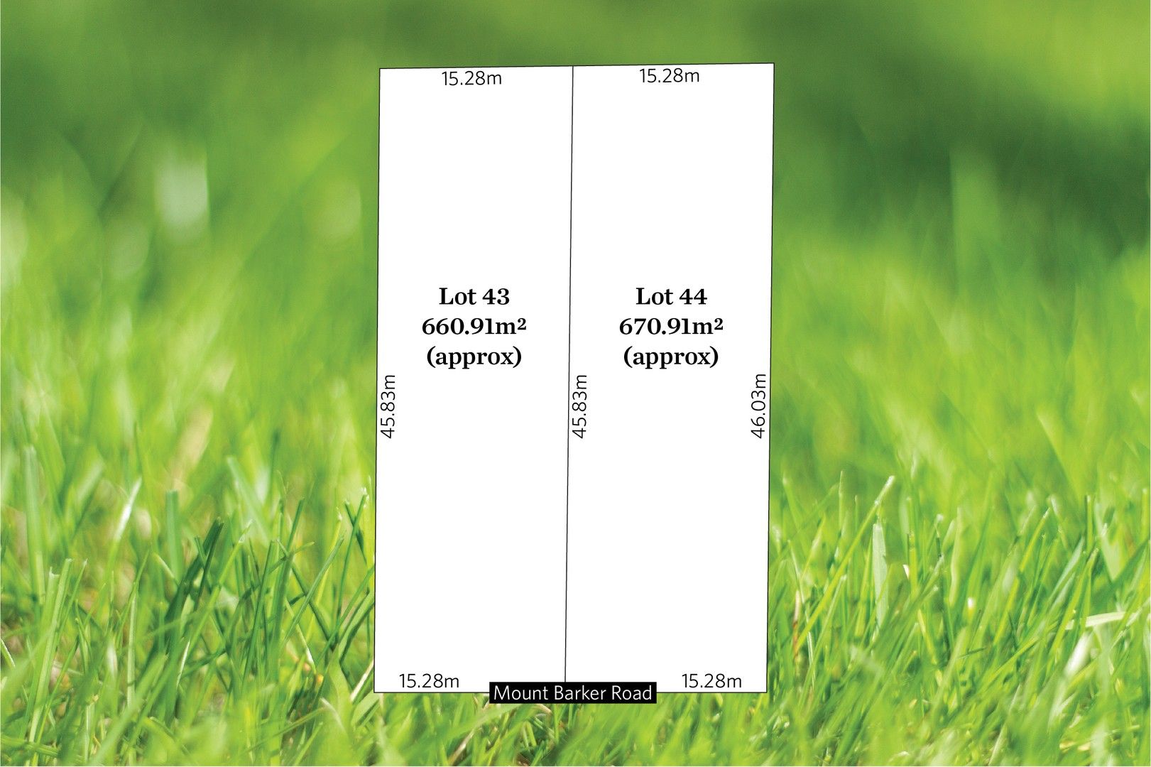 Vacant land in 525 & 527 Mount Barker Road, BRIDGEWATER SA, 5155