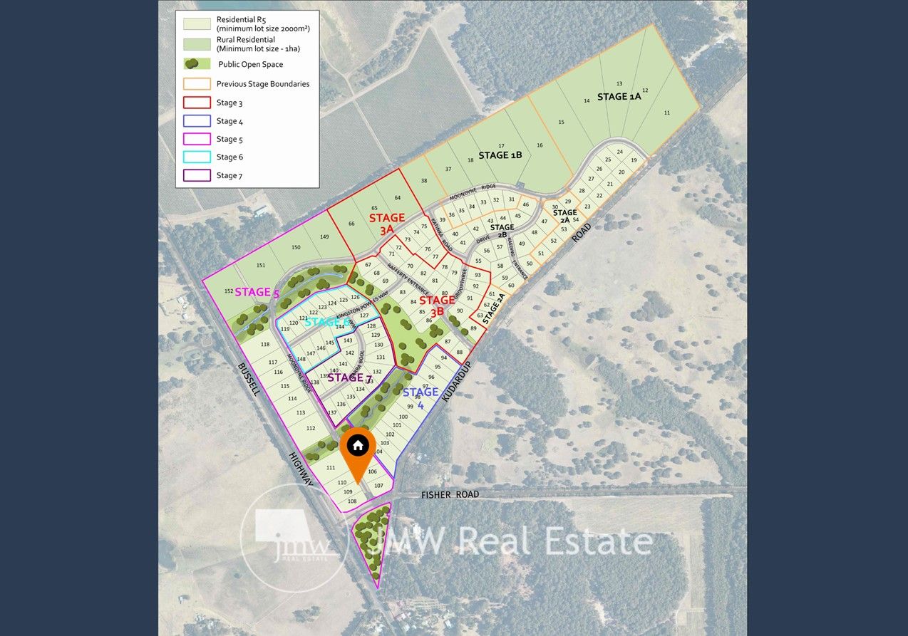 Lot 109 Kudardup Heights, Kudardup WA 6290, Image 1