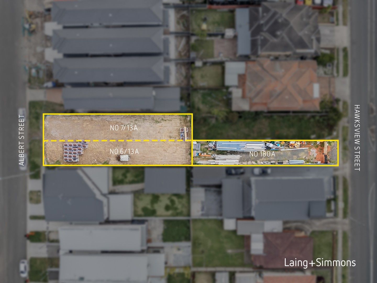 1 bedrooms Vacant land in 6/13A & 7/ Albert Street & 180a Hawksview Street GUILDFORD NSW, 2161