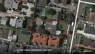 Picture of 63 First Street, KINGSWOOD NSW 2747