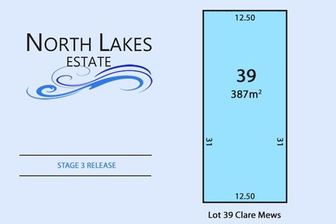 Picture of Lot 39 Clare Mews, MUNNO PARA WEST SA 5115