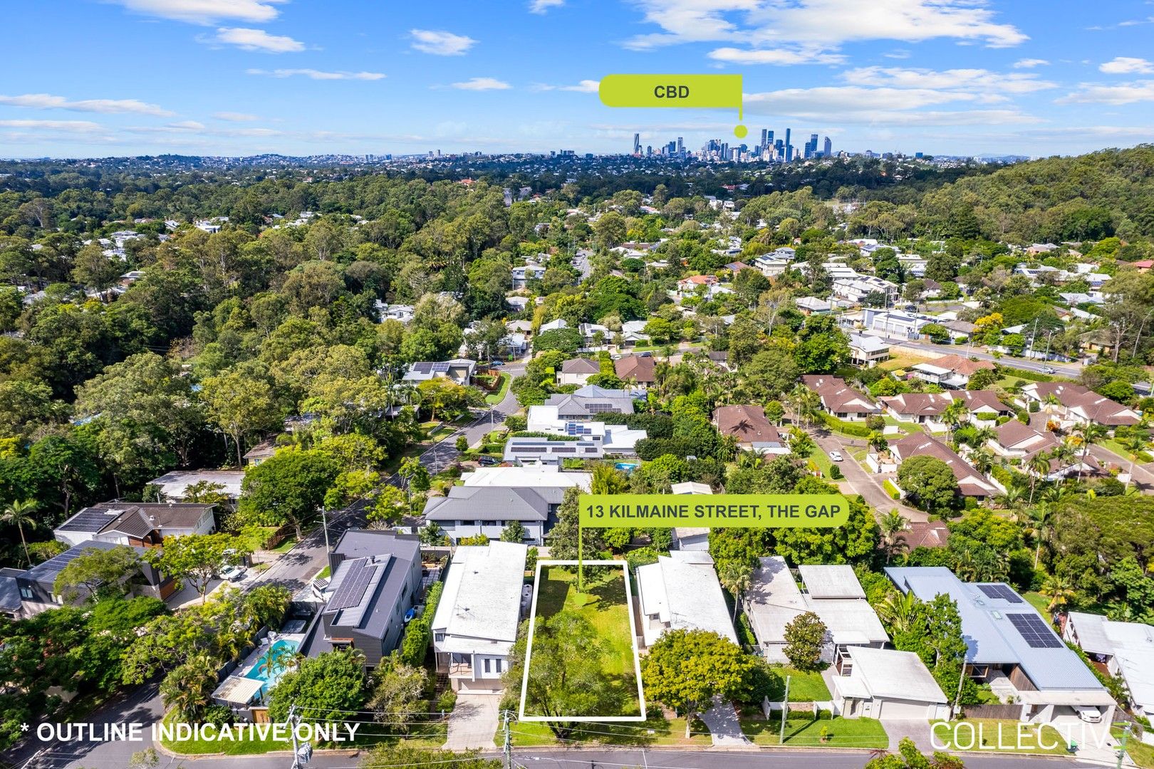 Vacant land in 13 Kilmaine Street, THE GAP QLD, 4061