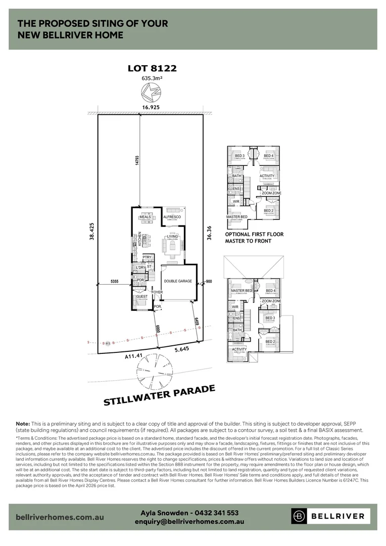 Additional image 14 of Lot 8122 Stillwater Parade, Waterford Living Estate, Chisholm NSW 2322