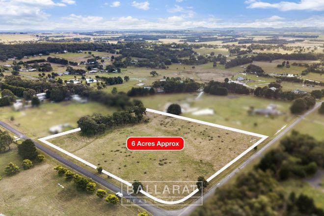 Picture of Lot 49 Wallaby Creek Road, HADDON VIC 3351