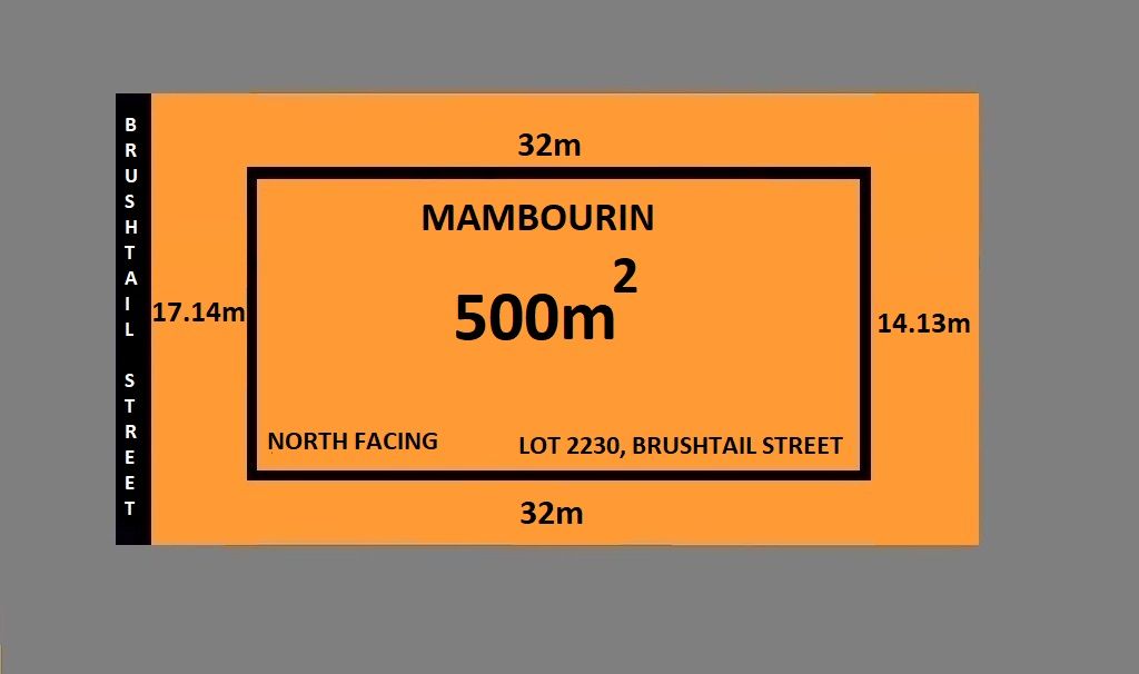 Lot 2230 Brushtail Street, Mambourin VIC 3024, Image 0