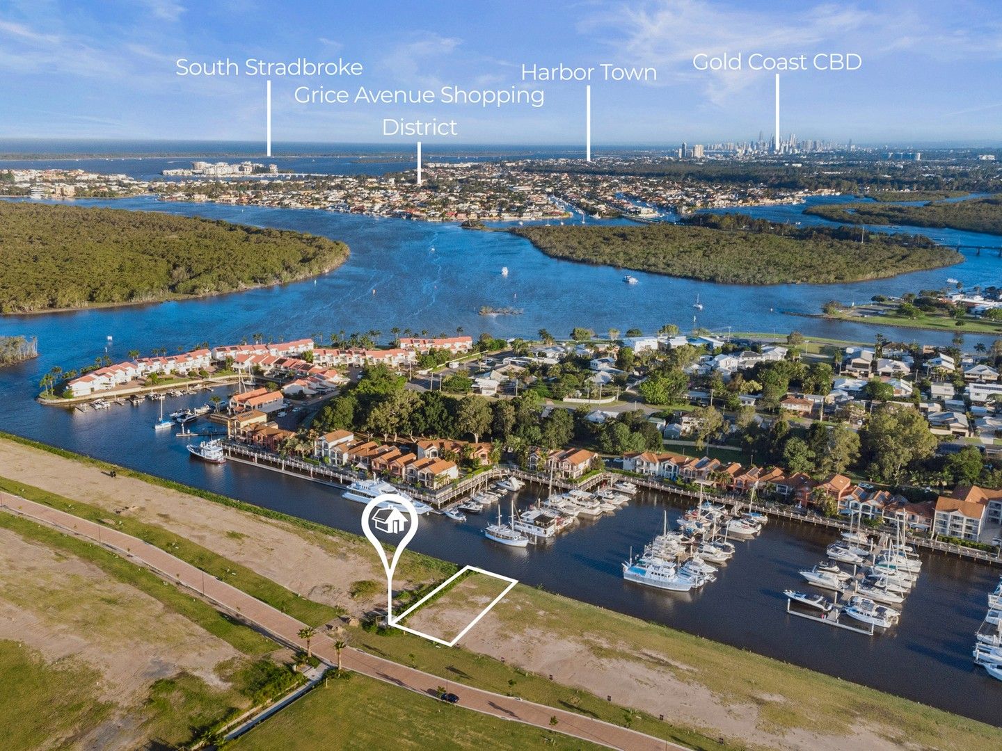 Vacant land in Lot Lot 50/8984 The Point Circuit, SANCTUARY COVE QLD, 4212