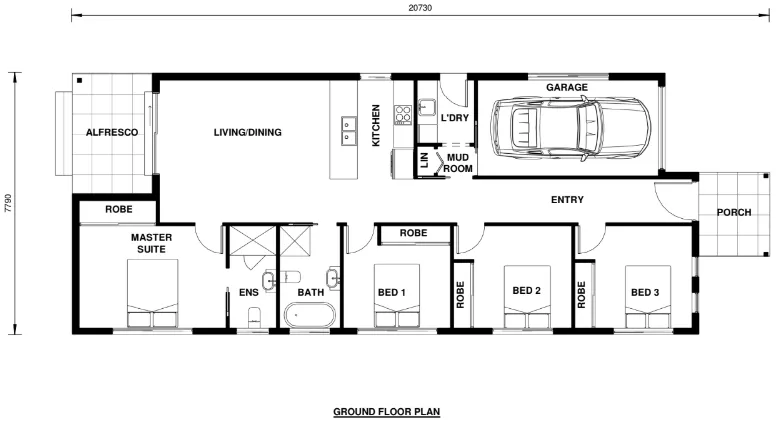 Spacious 4-Bedroom Home & Land Packages  Multiple Options Available - View 5