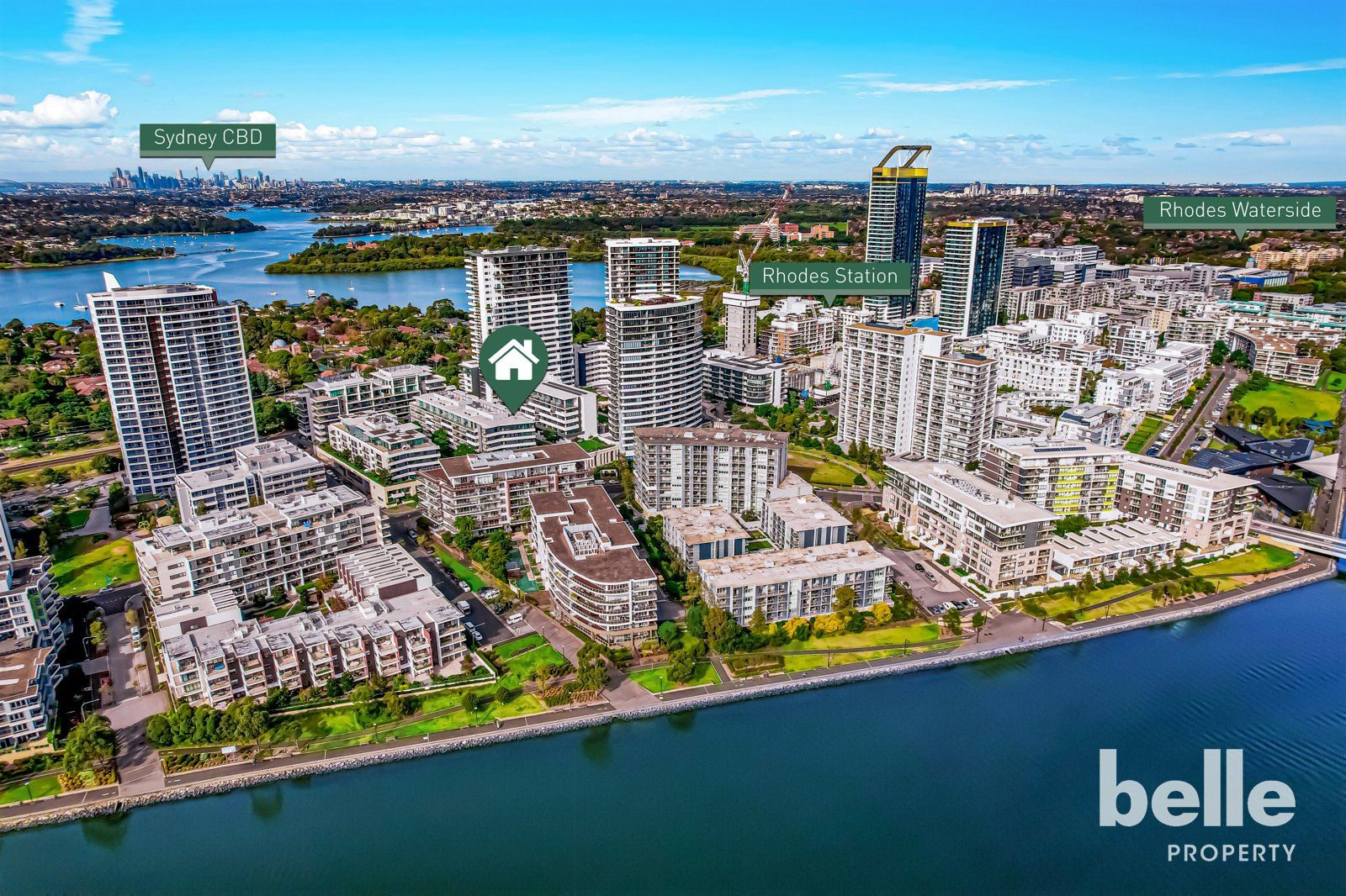 2 bedrooms Apartment / Unit / Flat in 1 Timbrol Avenue RHODES NSW, 2138