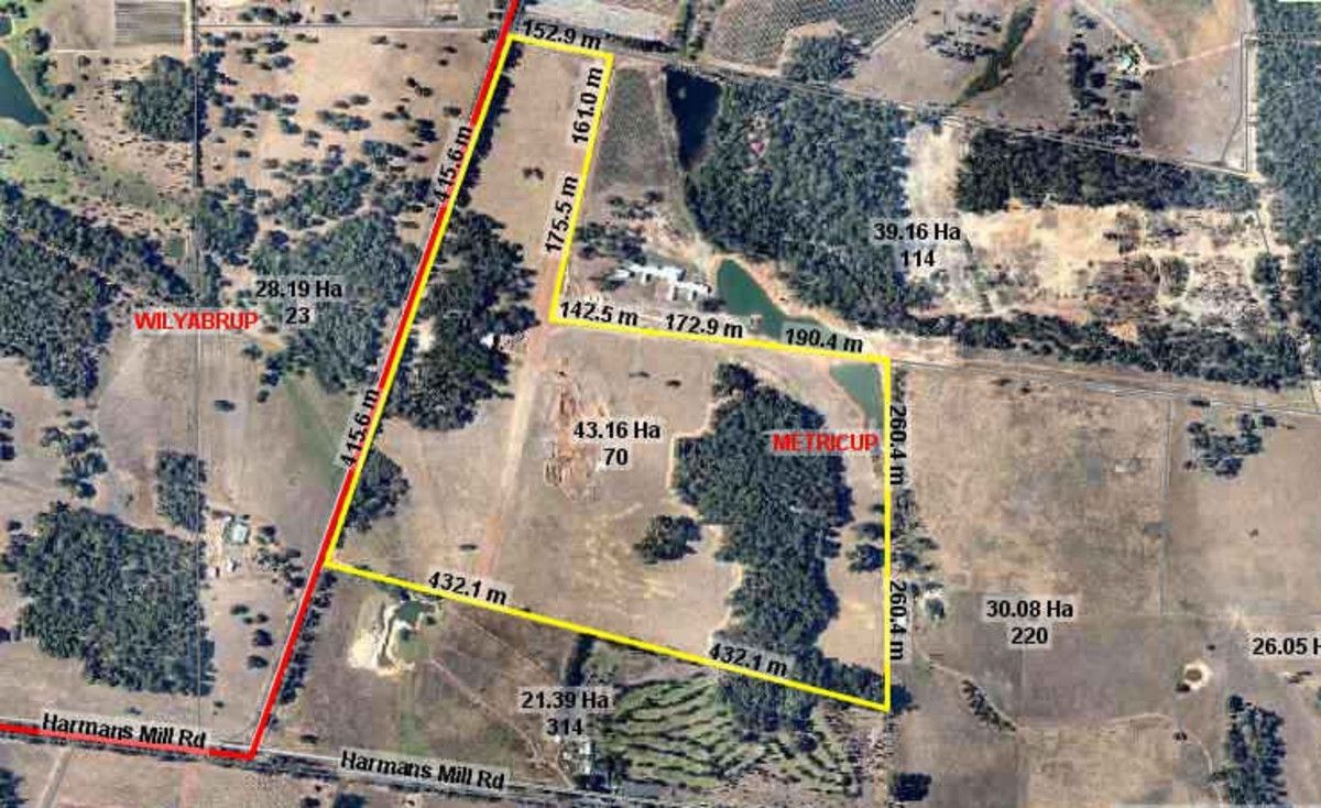 1 bedrooms Rural in 70 Carter Road METRICUP WA, 6280