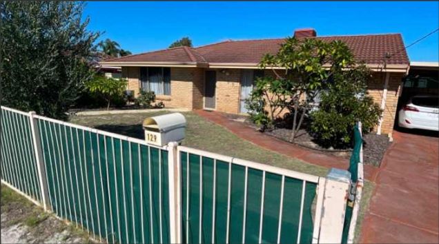 4 bedrooms House in 129 Chamberlain Street GOSNELLS WA, 6110