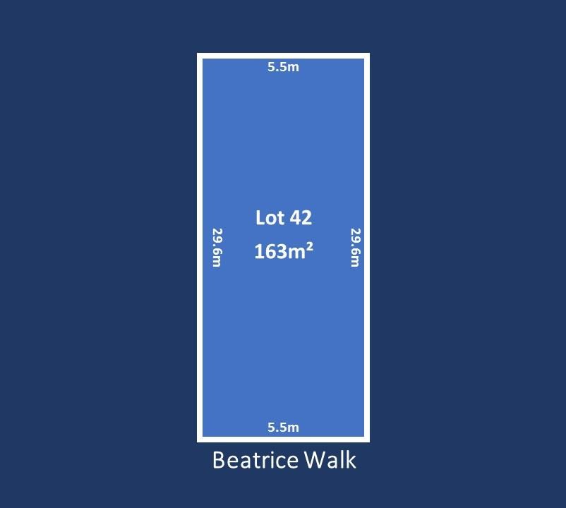 Lot 42 Beatrice Walk, Mansfield Park SA 5012, Image 0