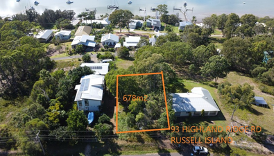 Picture of 93 Highland Ridge Rd, RUSSELL ISLAND QLD 4184