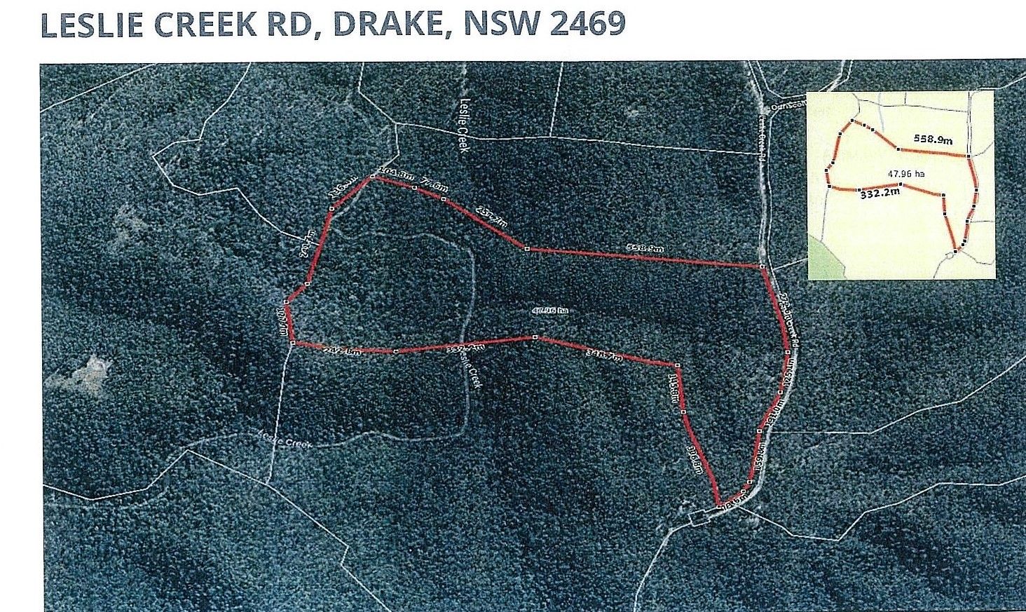 12 Leslie Creek Road, Drake NSW 2469, Image 0