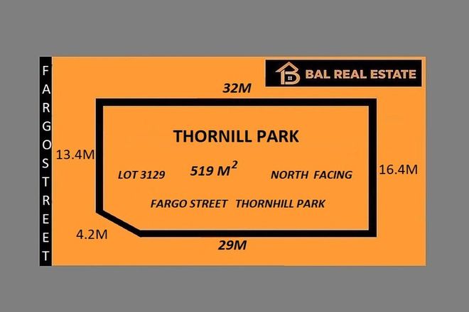 Picture of Lot 3129 Fargo Street, THORNHILL PARK VIC 3335