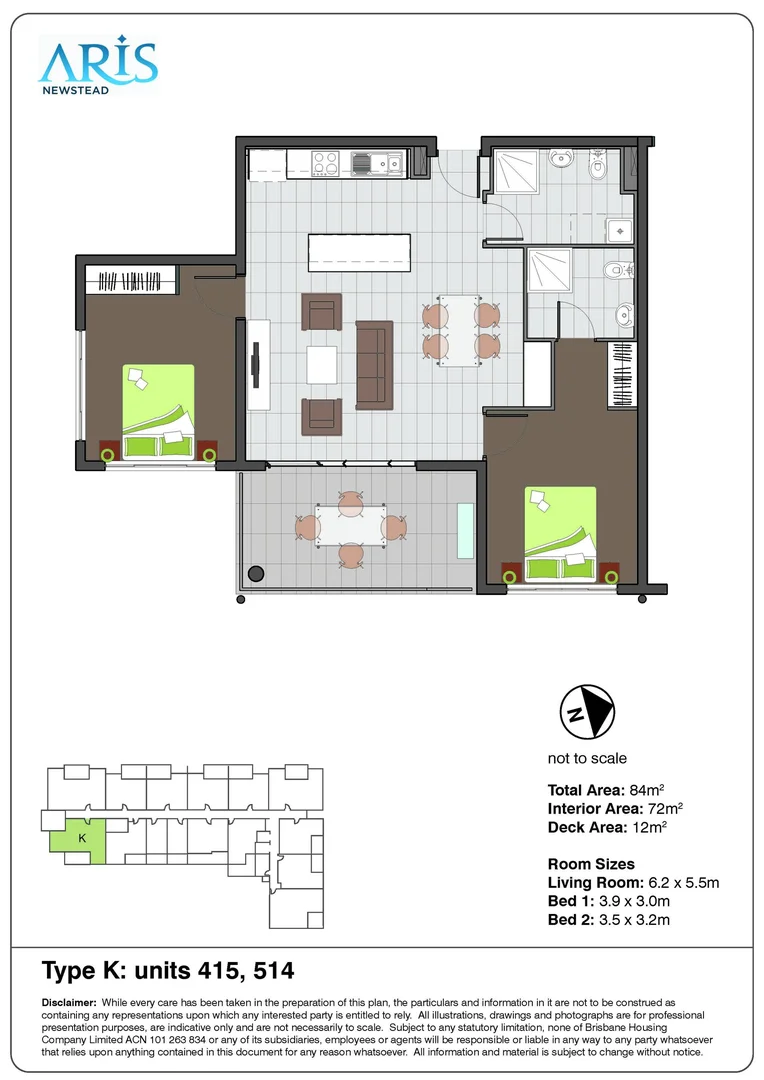 Additional image 9 of 315/19 Masters Street, Newstead QLD 4006