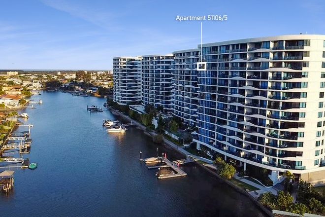 Picture of 51106/5 Harbour Side Court, BIGGERA WATERS QLD 4216