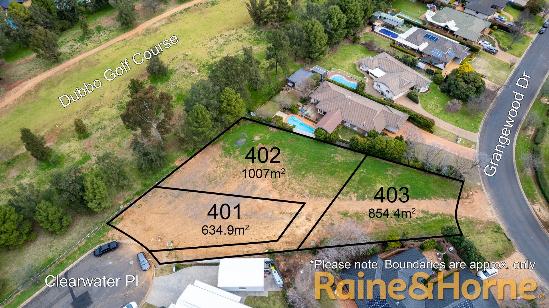 Lots 401, 402 & 403 Grangewood Estate, Dubbo NSW 2830 Domain