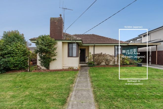 Picture of 1 Bethwyn Street, BENTLEIGH EAST VIC 3165