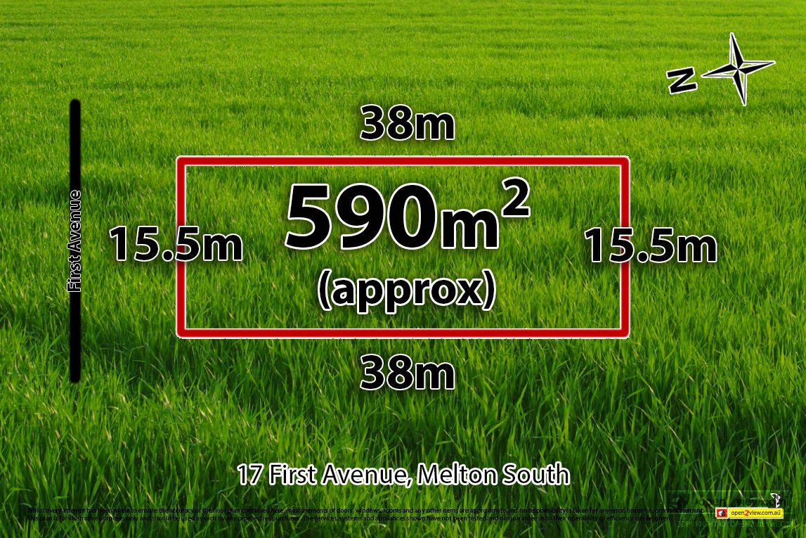 Vacant land in 17 First Avenue, MELTON SOUTH VIC, 3338