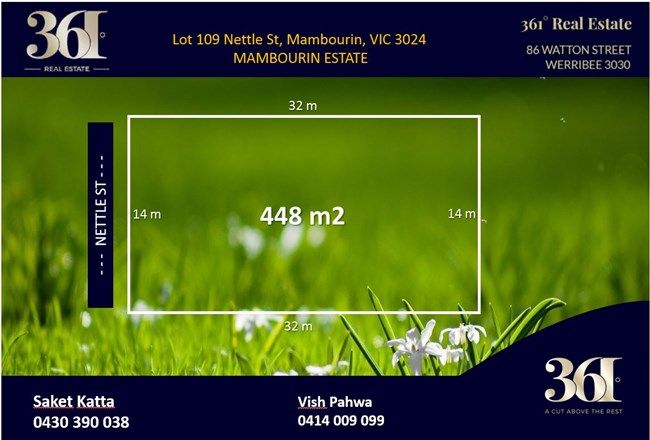 Picture of Lot 109 Nettle Street, MAMBOURIN VIC 3024