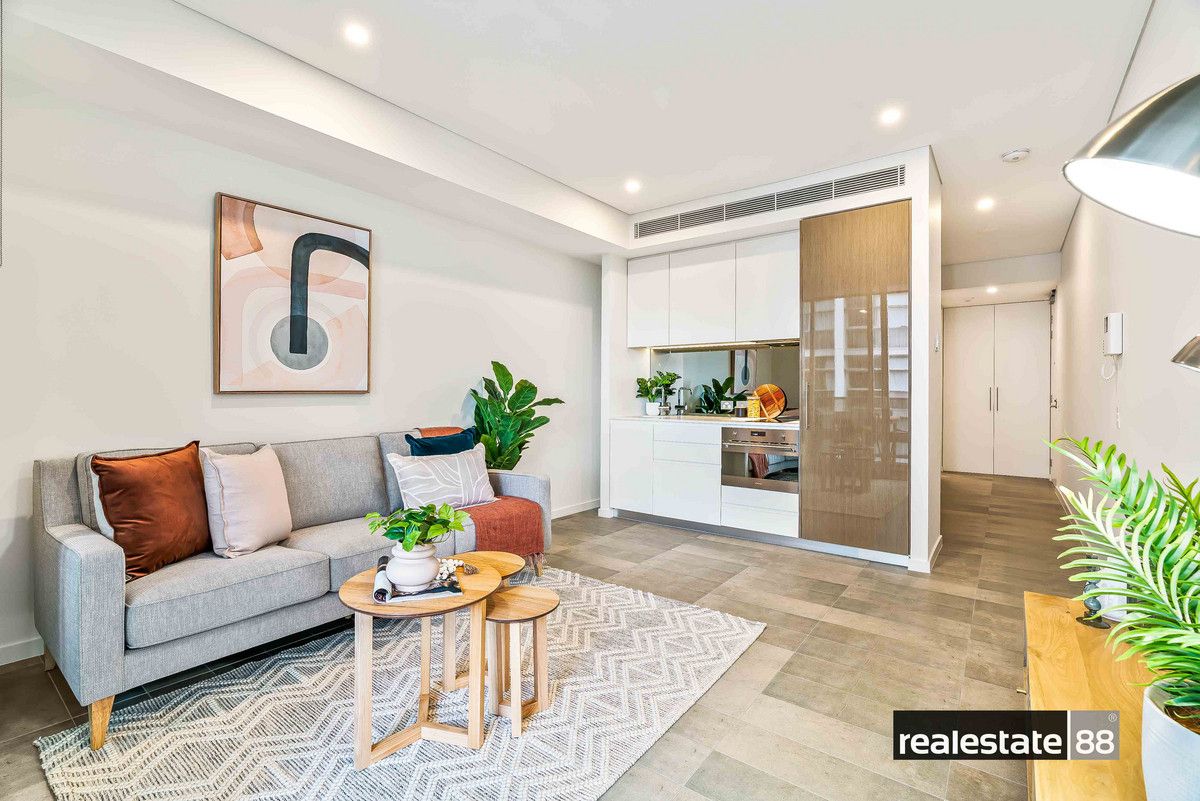 Studio in 612/8 Moreau Parade, EAST PERTH WA, 6004