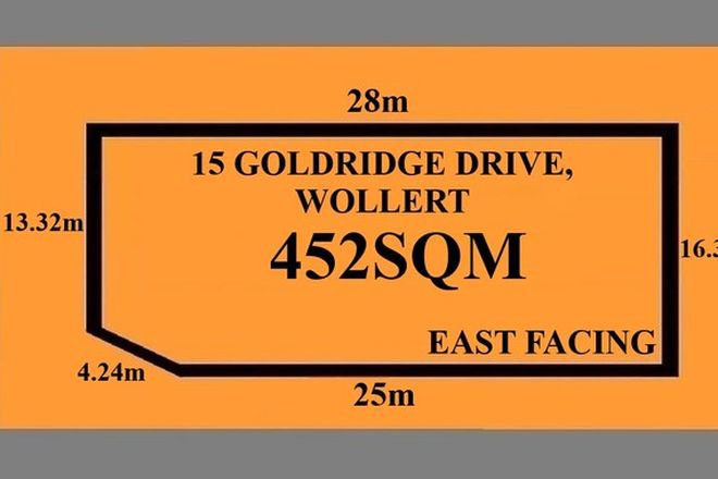 Picture of 15 GOLDRIDGE DRIVE, WOLLERT VIC 3750