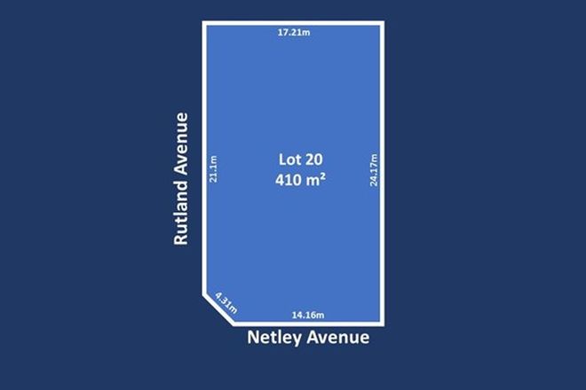 Picture of Lot 20 Netley Avenue, LOCKLEYS SA 5032