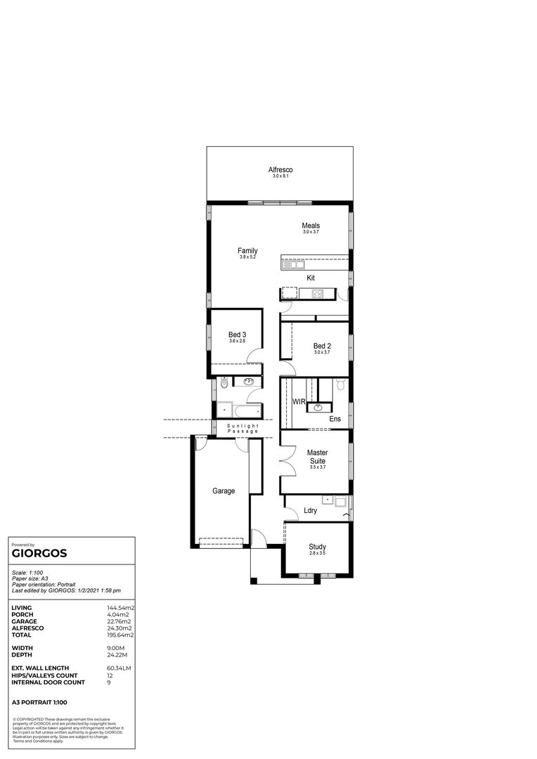 Pooraka SA 5095 3 beds new home design for Sale, Get Build Price