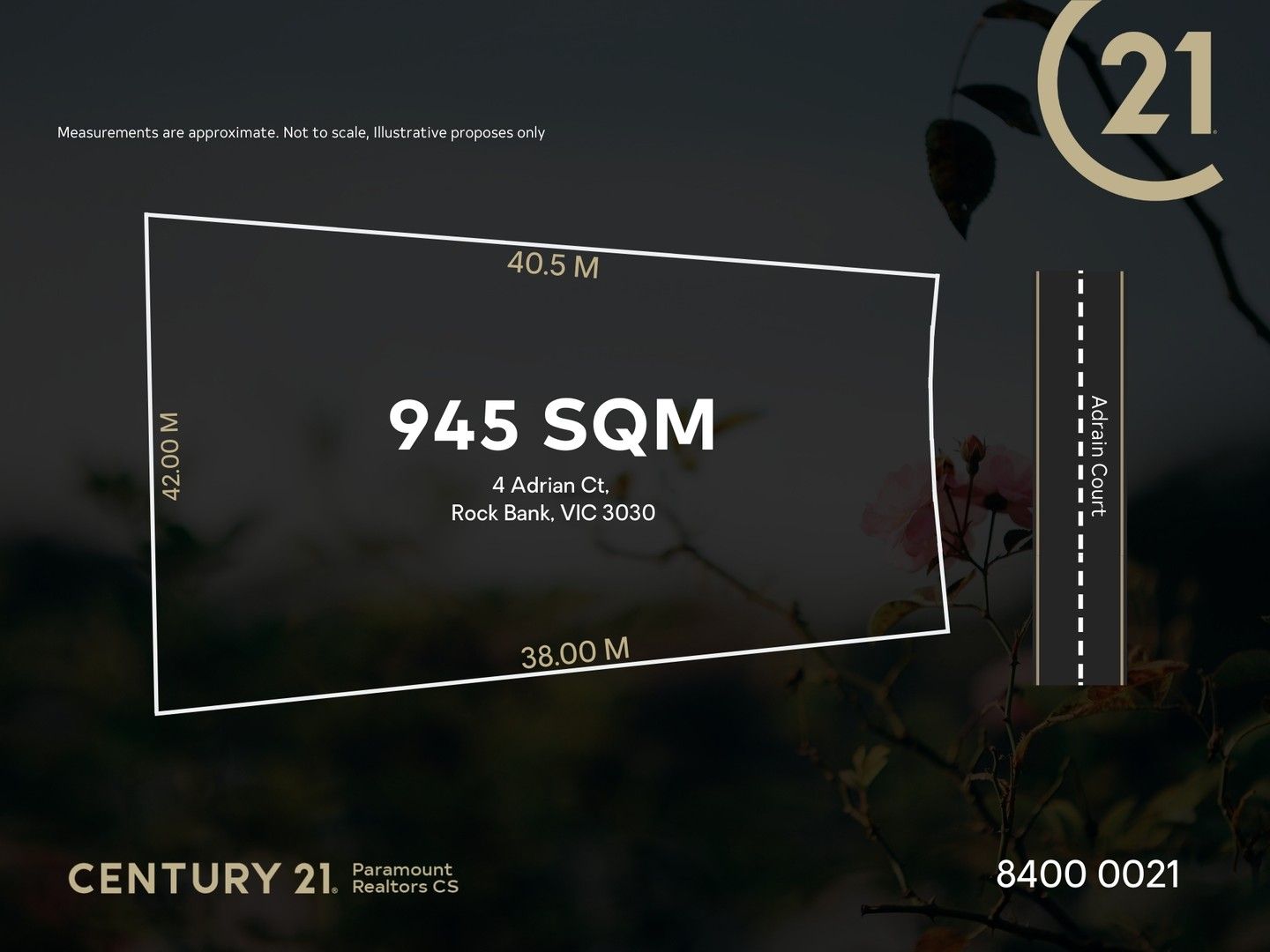 3 bedrooms Vacant land in 4 Adrian Court ROCKBANK VIC, 3335