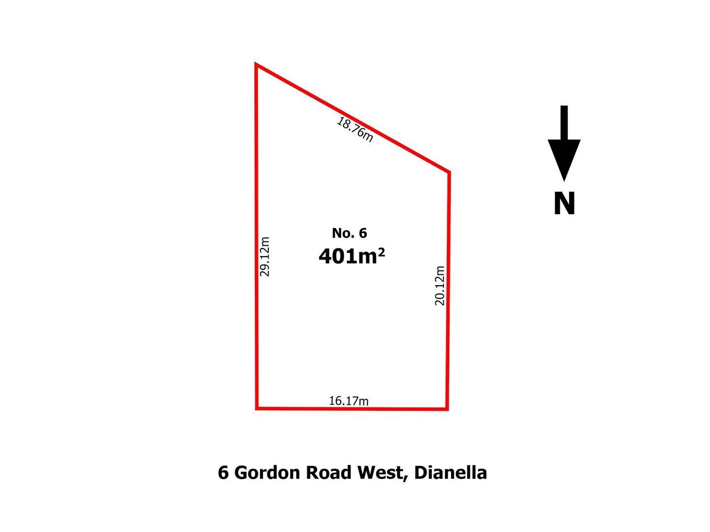 Vacant land in 6 Gordon Road West, DIANELLA WA, 6059