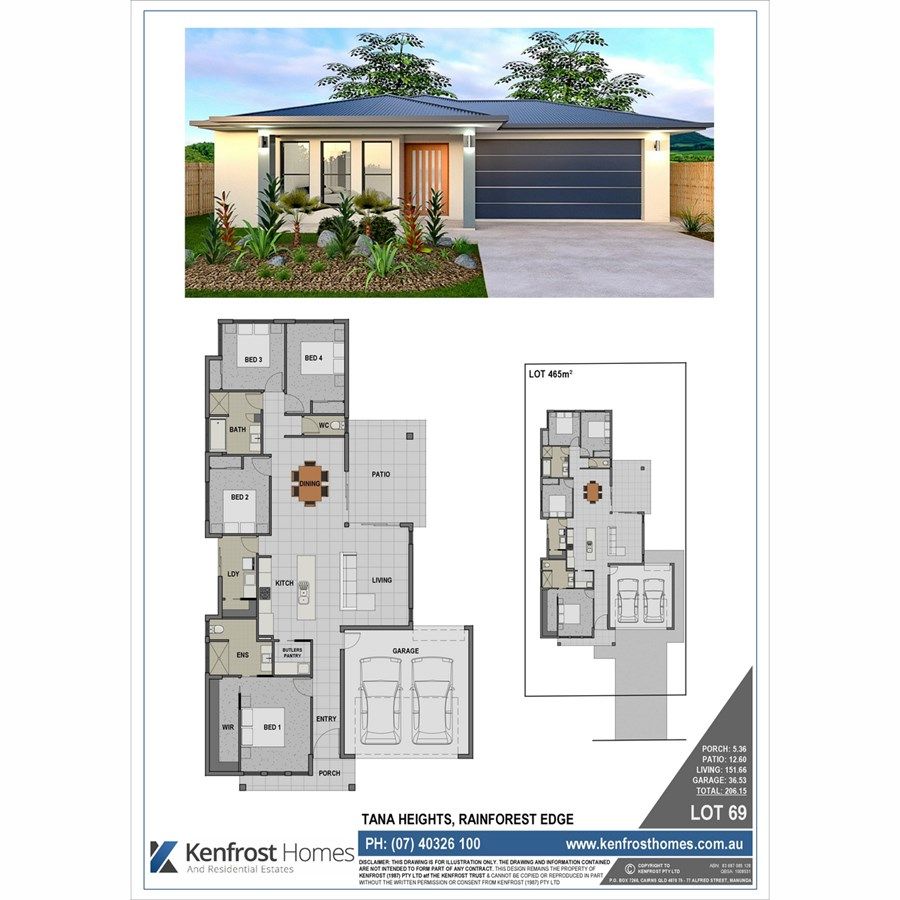 Lot 69 Tana Heights, Mount Sheridan QLD 4868, Image 2