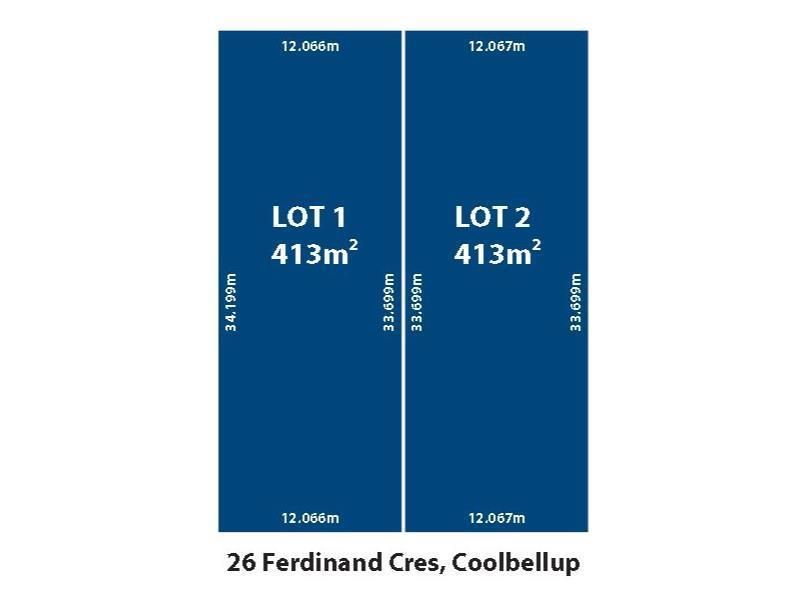 Lot 2, 26 Ferdinand Crescent, Coolbellup WA 6163, Image 0