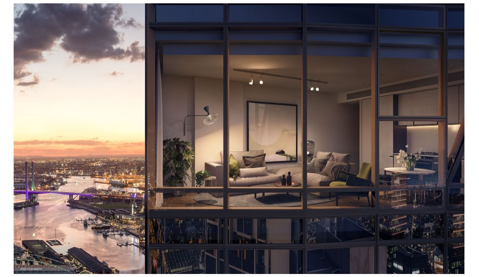 2 bedrooms New Apartments / Off the Plan in  MELBOURNE VIC, 3000