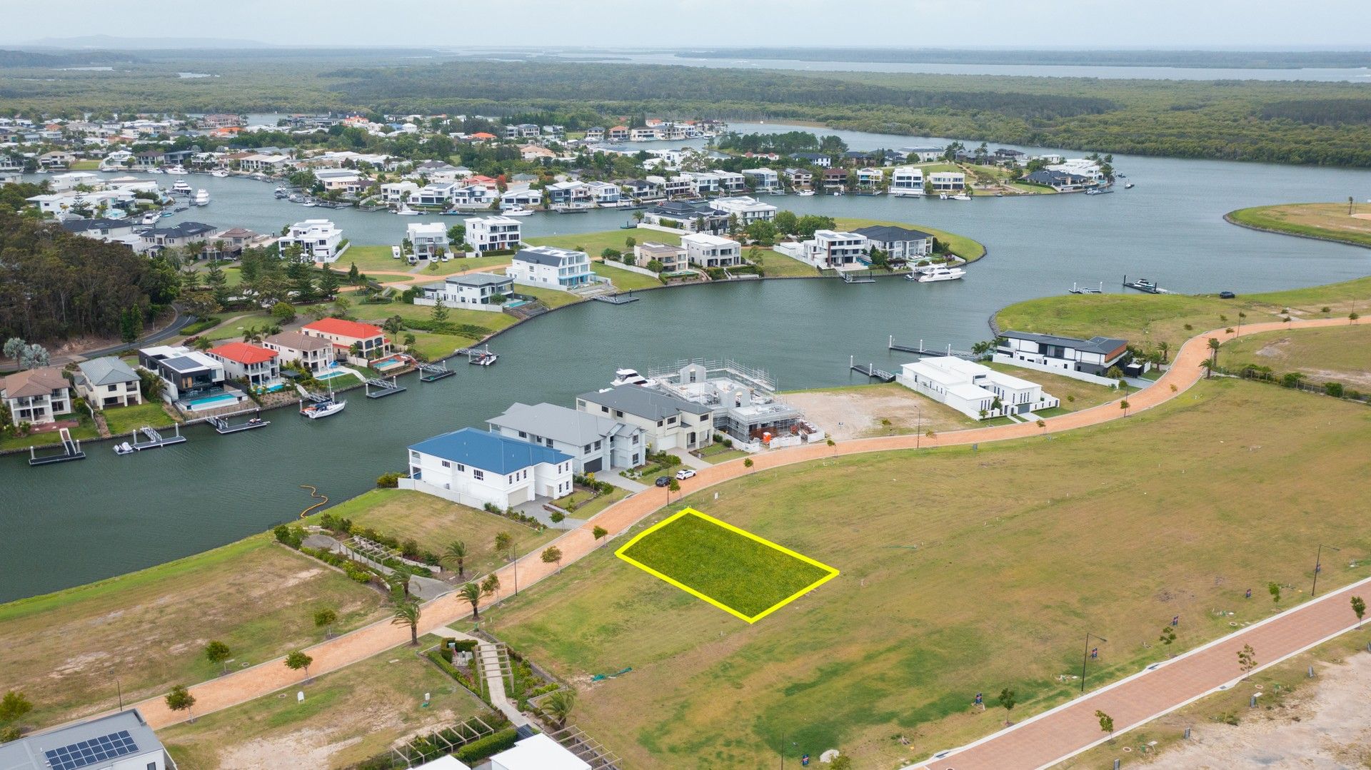 Vacant land in 8849 The Point Circuit, SANCTUARY COVE QLD, 4212