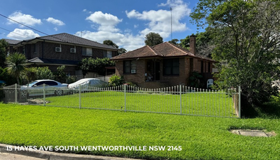Picture of 15 Hayes Avenue, SOUTH WENTWORTHVILLE NSW 2145