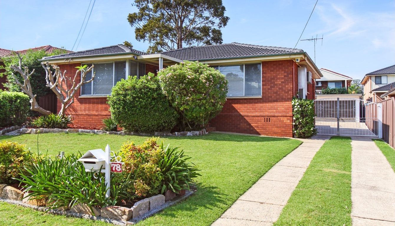 3 bedrooms House in 78 MISSISSIPPI ROAD SEVEN HILLS NSW, 2147