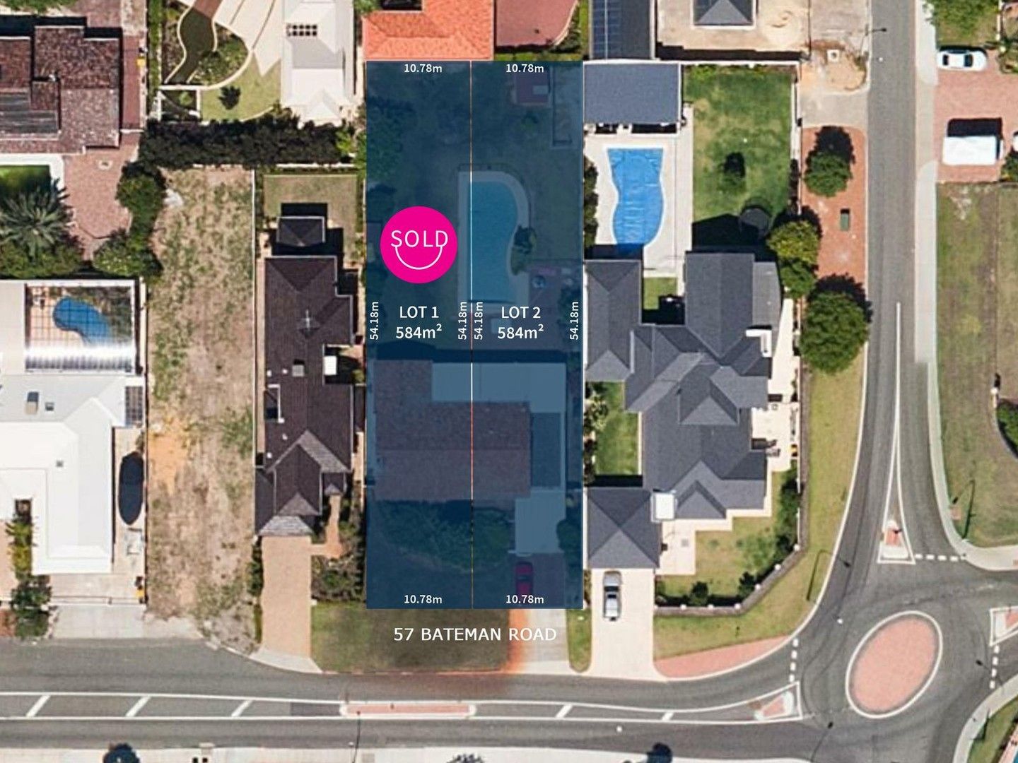 Vacant land in Proposed lot 2/57 Bateman Road, MOUNT PLEASANT WA, 6153