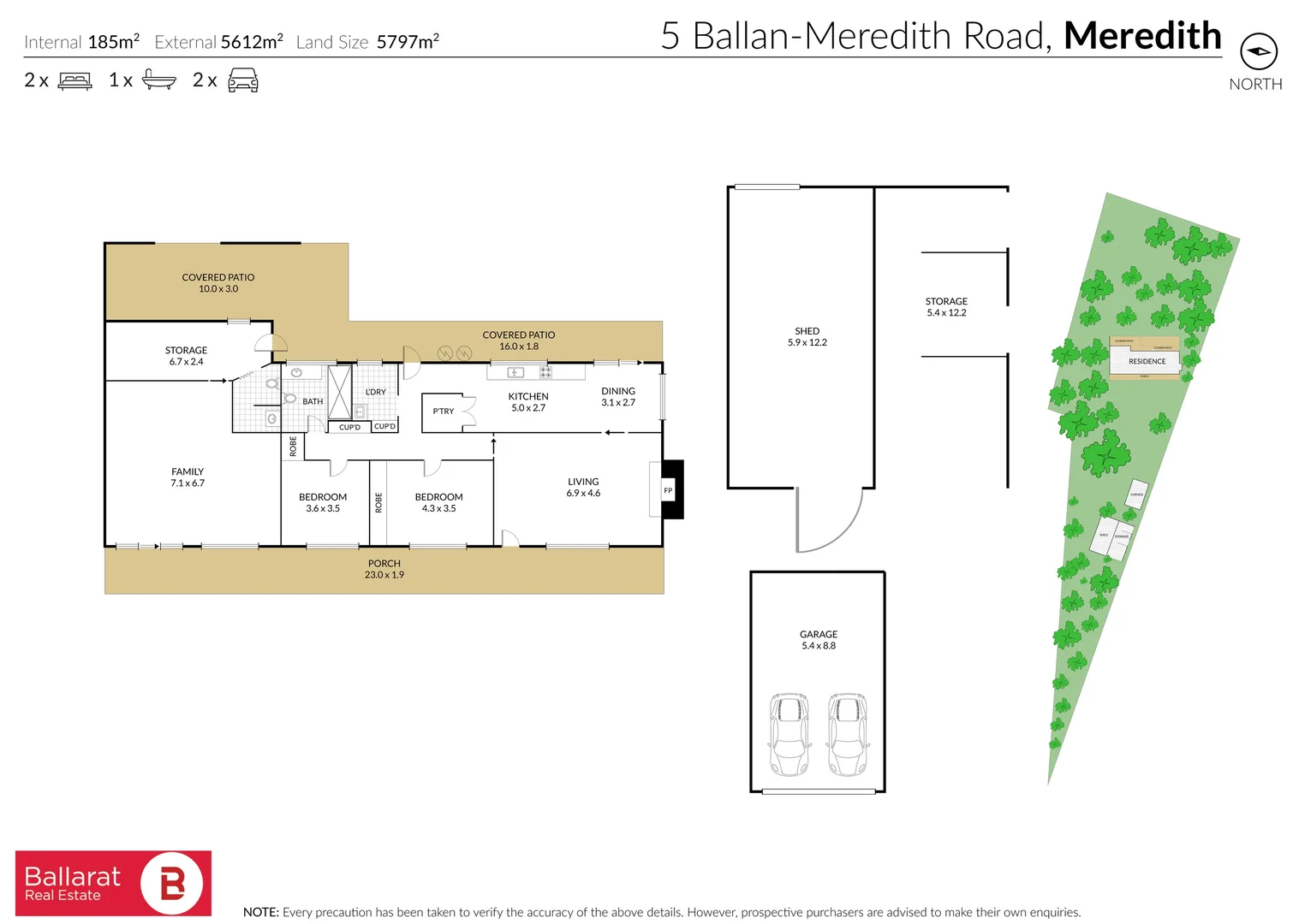 5 Ballan-Meredith Road, Meredith VIC 3333 | Domain