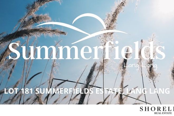 Picture of Lot 181 Summerfields Estate, LANG LANG VIC 3984