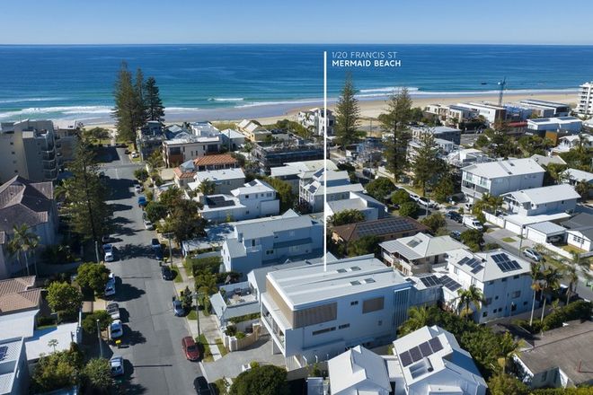 Picture of 1/20 Francis Street, MERMAID BEACH QLD 4218