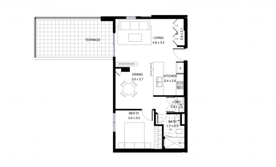 1 bedrooms Apartment / Unit / Flat in G10/75A GRIMA STREET SCHOFIELDS NSW, 2762