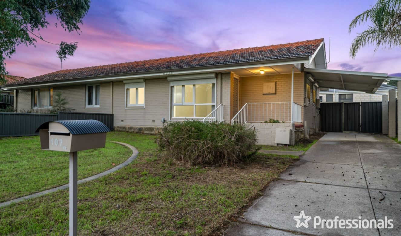 2 bedrooms House in 107 Culloton Crescent BALGA WA, 6061