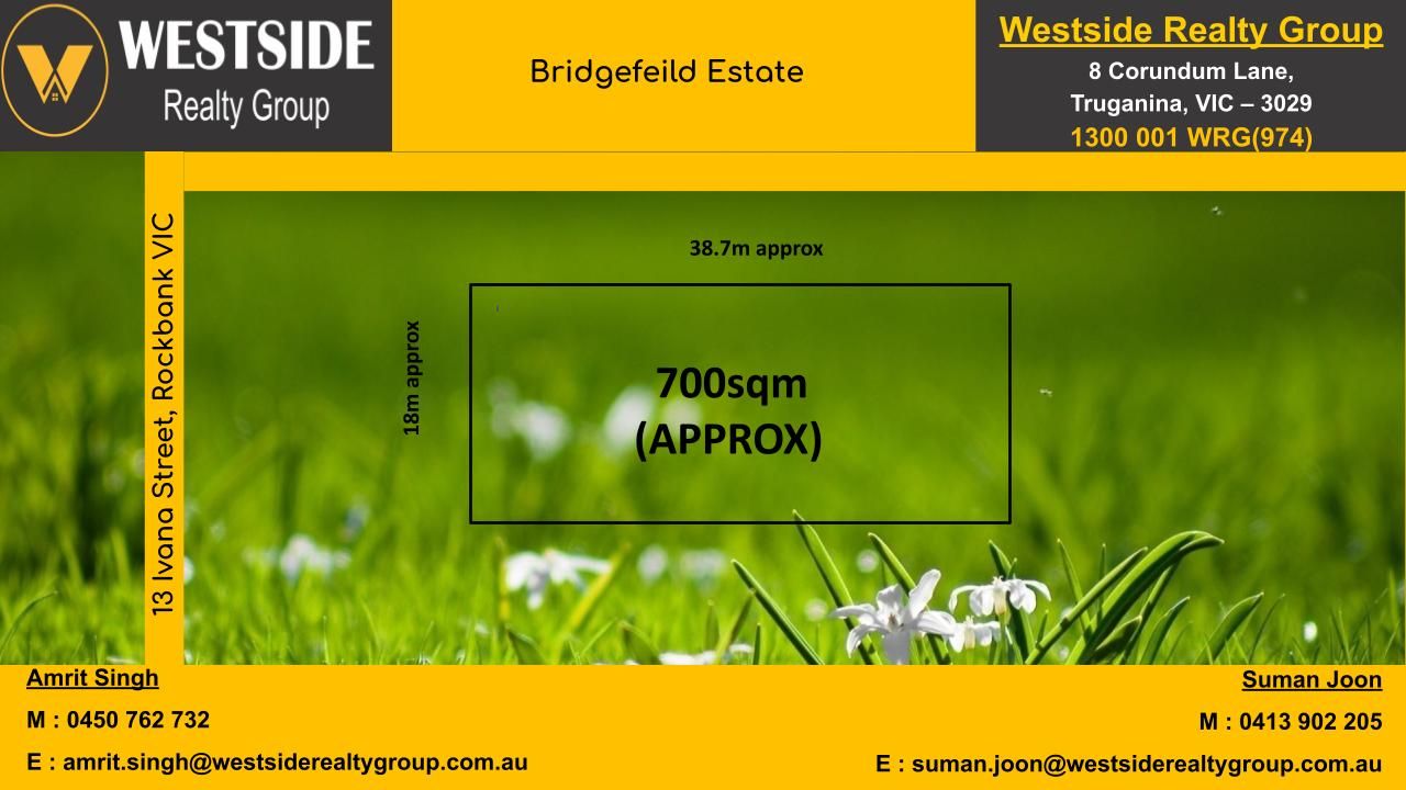 Vacant land in 13 Ivana Street, ROCKBANK VIC, 3335