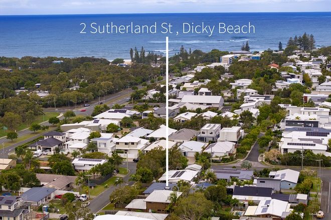Picture of 2 Sutherland Street, DICKY BEACH QLD 4551