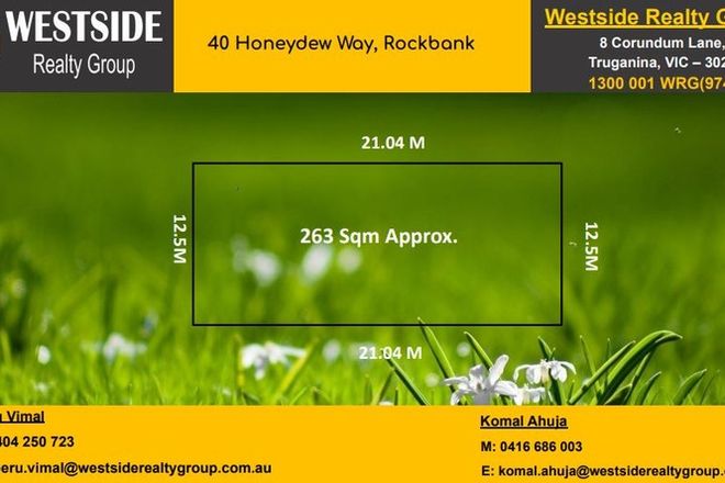 Picture of 40 Honeydew Way, ROCKBANK VIC 3335